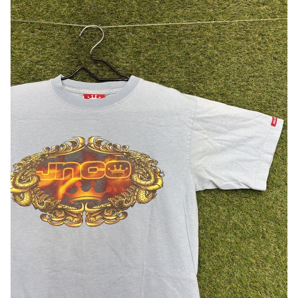 Vintage JNCO Shirt Mens Medium Skater Streetwear Surf Board Goth Y2K Crown USA